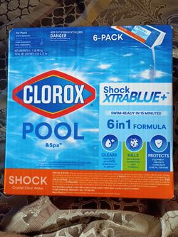 Pool shock 6 and 1