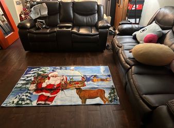 RECLINER LEATHER COUCH