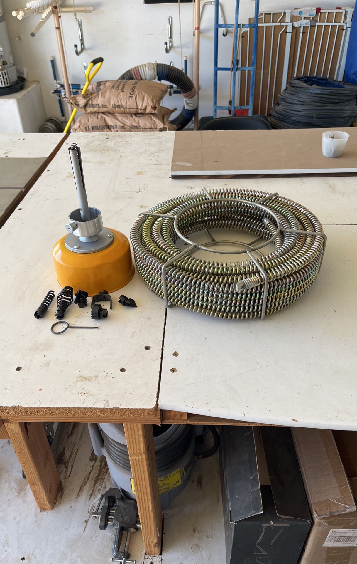 New Vevor Drain Cleaner, Pipe Cleaner, Drain Snake. 400rpm, 500w