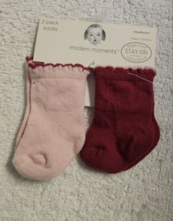 Newborn  2 Pack Socks 