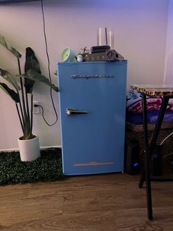 Blue Frigidaire