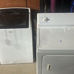 Washer and dryer