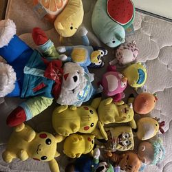 Plushies And Squishmallows