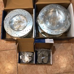Jeep Wrangler Rotor’s and Pads 