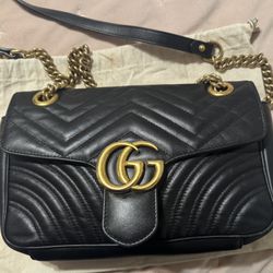 Gucci Marmont quilted leather Shoulder Bag
