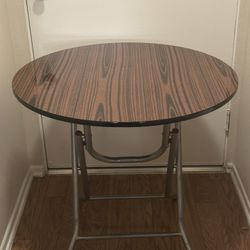 🚨MOVING SALE! Foldable Table: Craft Table, Pullout Table, Circle Table , Compact Table