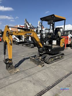 2021 Sany SY16C Mini Excavator, 200 Hours Only