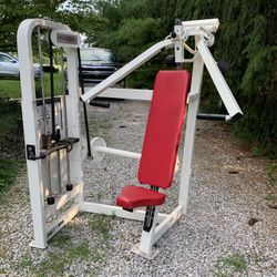 Cybex Incline chest Press Converging Workout Machine