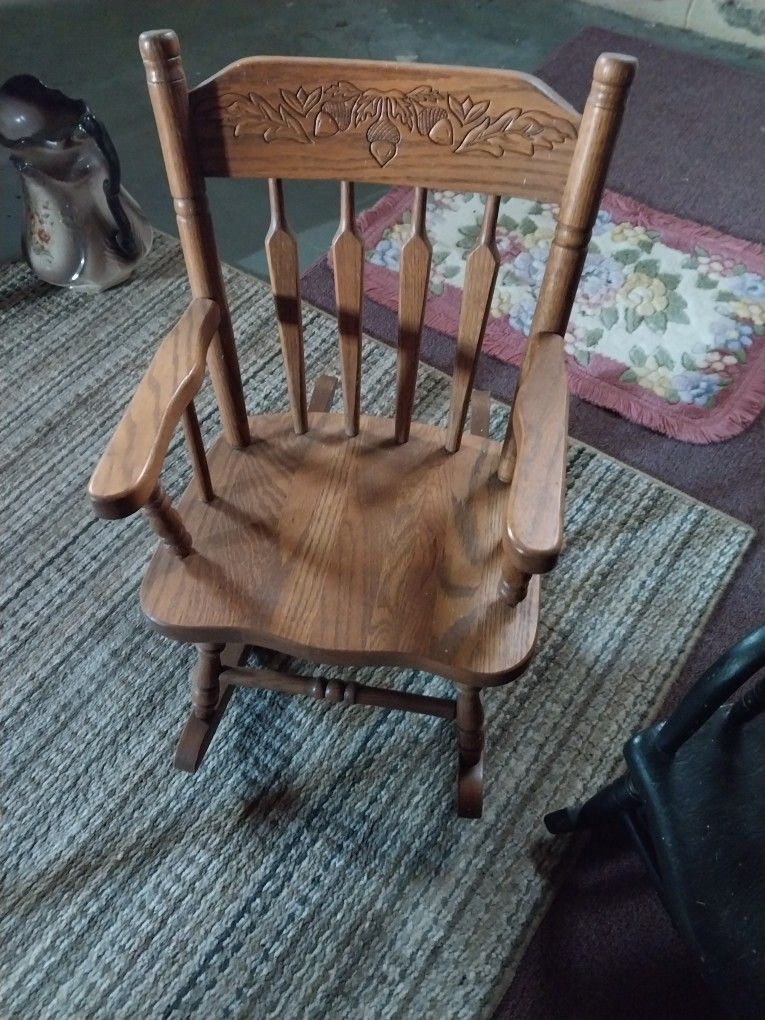 Amish Childs Rocking Chair