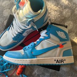 Off-White x Air Jordan 1 Retro High OG 'UNC