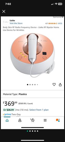 GREAT DEAL TODAY!! First Person To Inquire And Pick Up $50 Face/body RF SKIN TIGHTENING