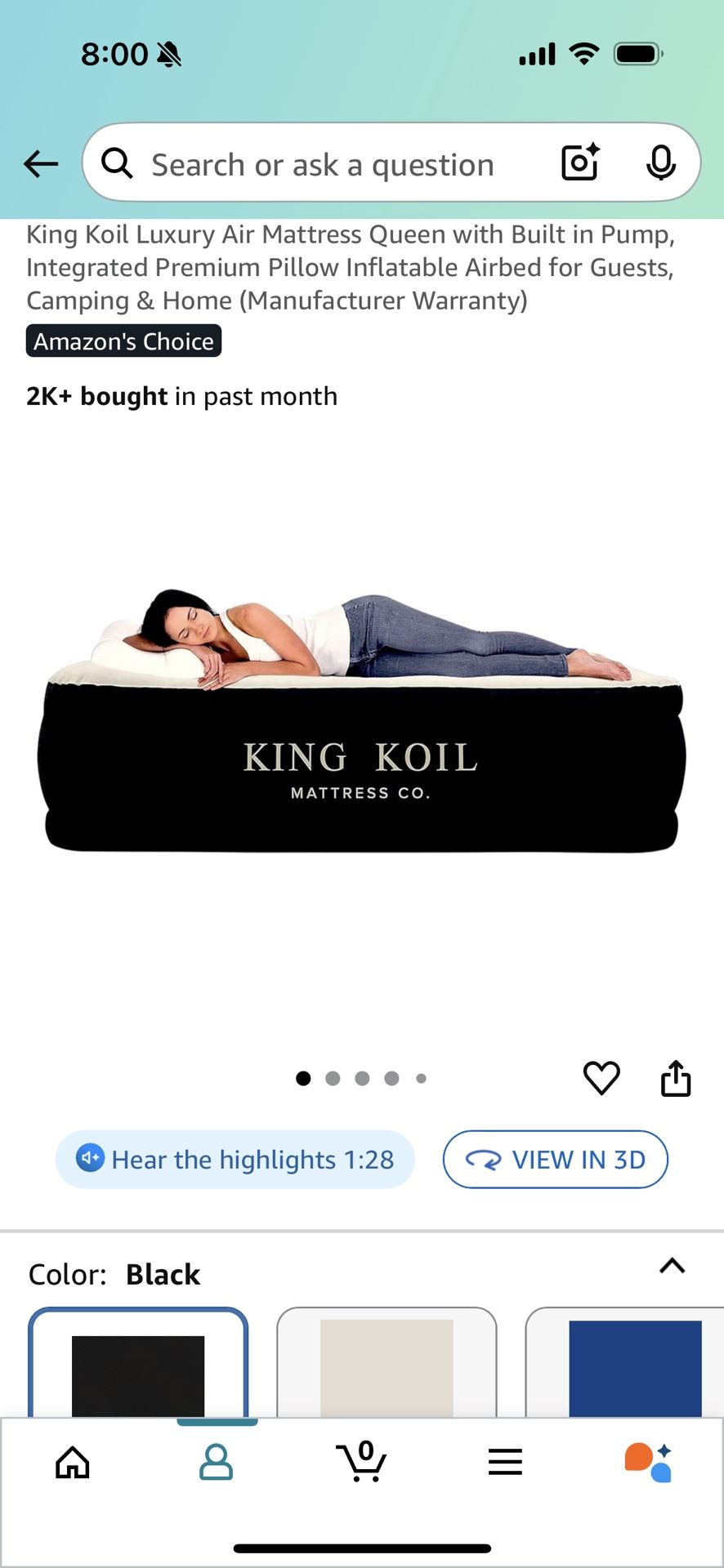 King Koil Luxury Air Mattress