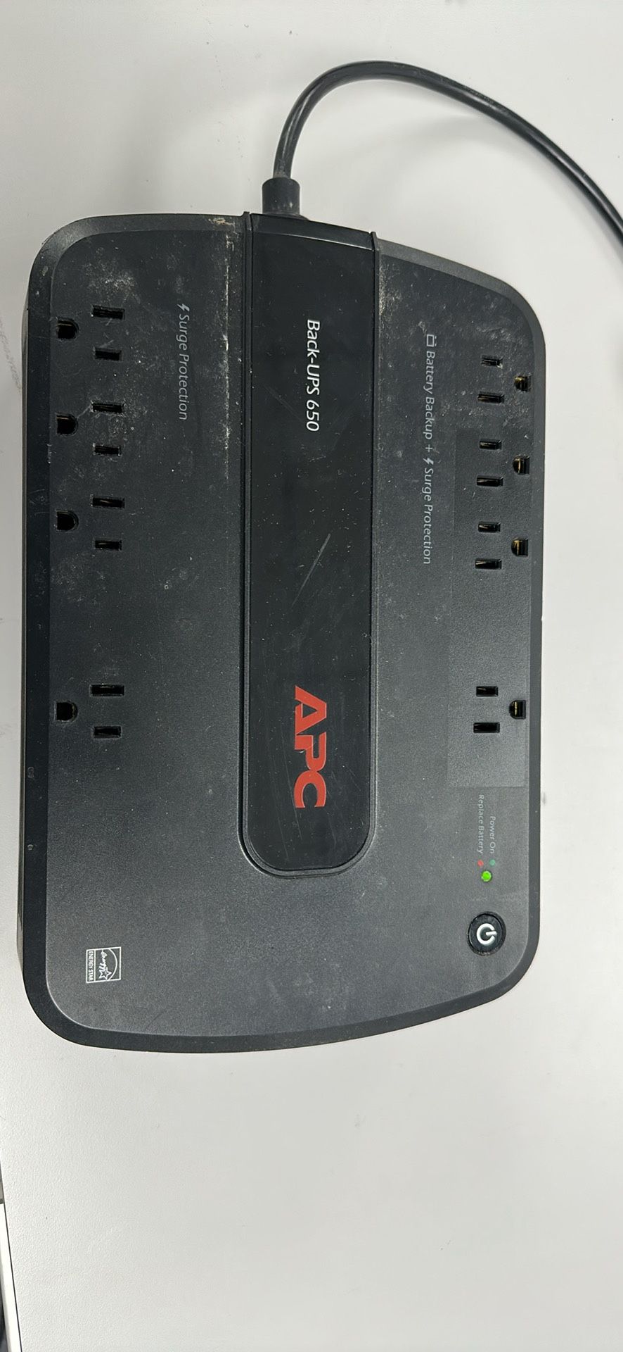 APC surge protector + Backup Battery 
