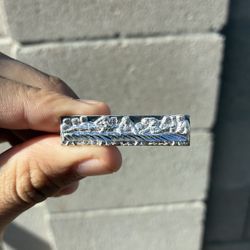 925 Silver 2 Finger Last Supper Ring