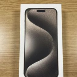 Sealed Iphone Pro Max 15 