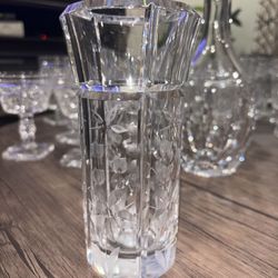 MIKASA English Garden Hand Blown Cut Glass