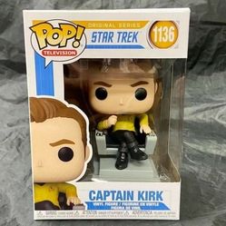 Captain Kirk#1136 Star Trek Funko Pop 