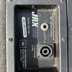 JBL JRX100M Monitor Speakers