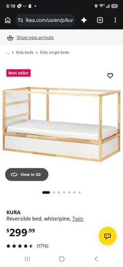 Kids Bed Twin (Ikea)