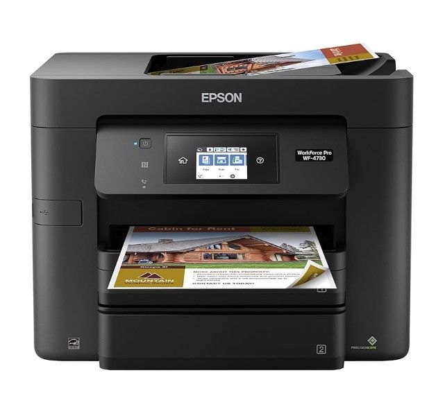 Epson WF 4730 Wireless All In One Printer