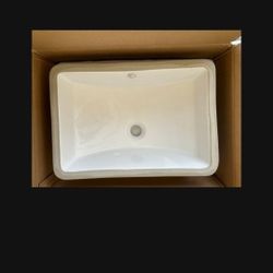 UPC 20.9 Inch Rectangle Undermount Bathroom sink 