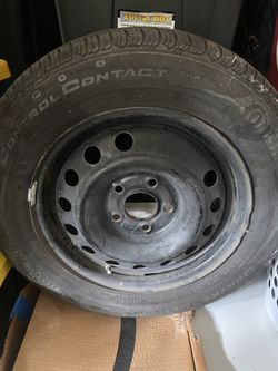 Spare Tire With Rim