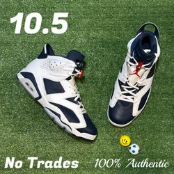 Size 10.5 Air Jordan 6 Retro “Olympic” 🏒