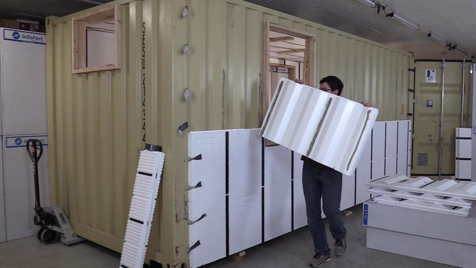 CX 44 side wall 5 panels 36.65 S.F