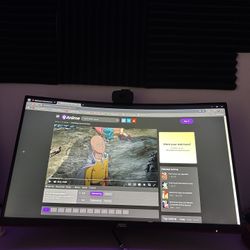 AOC Curved Gaming Monitor 240 Hz 