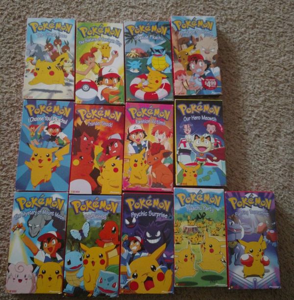 13 Pokemon VHS tapes for Sale in Hershey, PA OfferUp