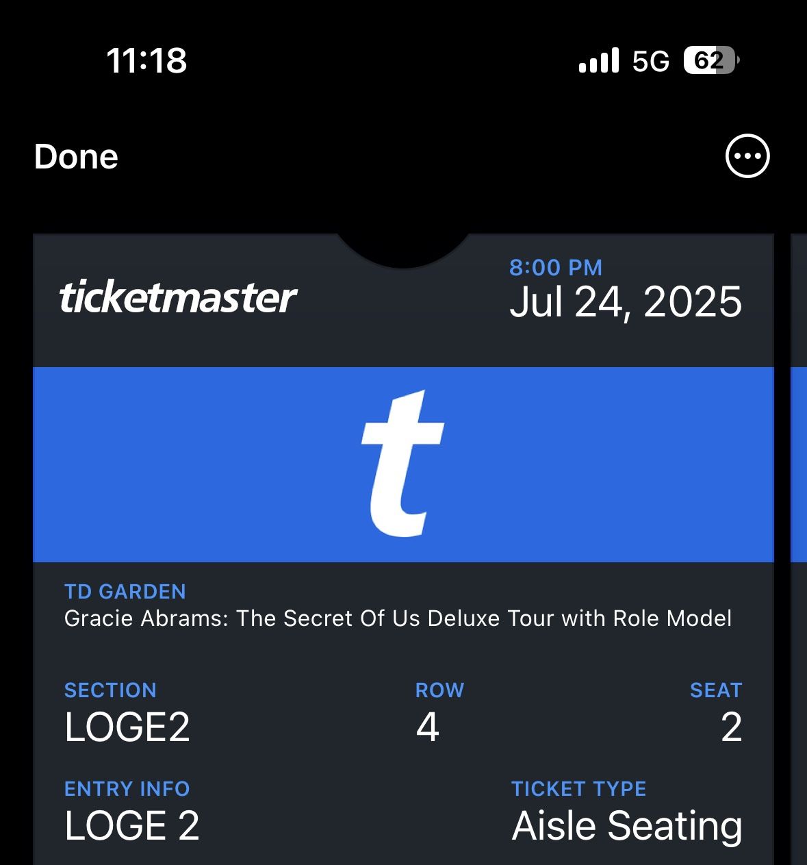 Gracie Abrams Tickets
