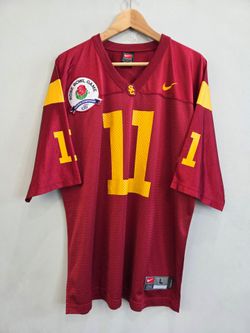 USC Trojans Nike Jersey #11 Leinart Rose Bowl 2006 Championship Men's Size Large Football