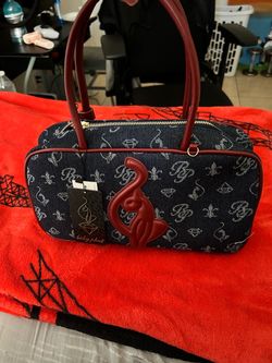 Baby Phat Denim Monogram Handbag