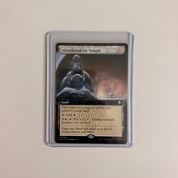 Abandoned Air Temple (TLA) 386 extended art - magic: the gathering mtg card