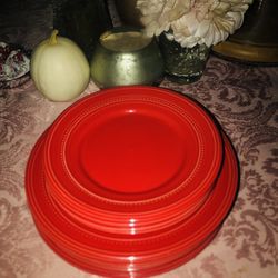 Plates (red ) 
