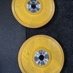 35lb Bumper Plates 