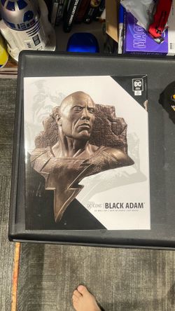 Black Adam 3D Wall Art DC Direct Icons McFarlane 2023 Shazam New In Box