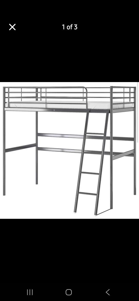 Twin Loft Bed With Futon