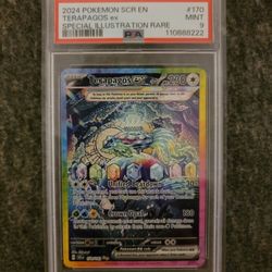 Pokemon PSA 9 Terapagos EX SIR