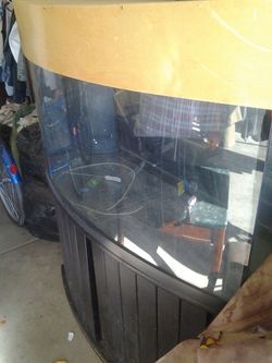 Fish tank and the stand