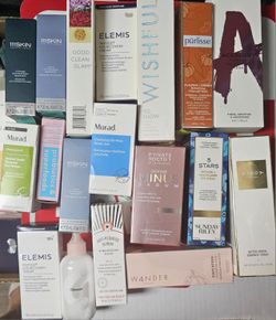 All NEW High-end Beauty Supplies, Cosmetics, Make-up, Serums, Eyes,  Face,  Hair,  Hands,  etc.