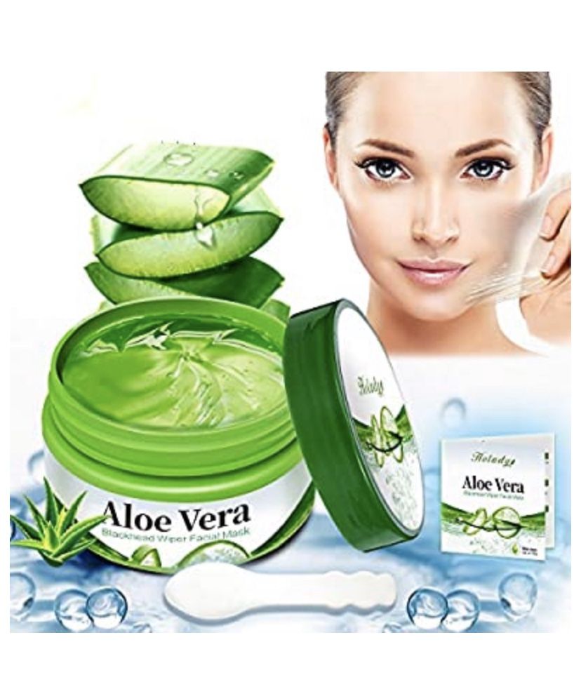 Aloe Vera Peel Off Blackhead Remover Mask-Facial Mask-Peel off Face Masks-Aloe Vera Extract Facial Mask- Oil Control - Facial Moisturizing - Face Whi