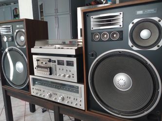 Sansui Stereo Receiver Speaker Deck 