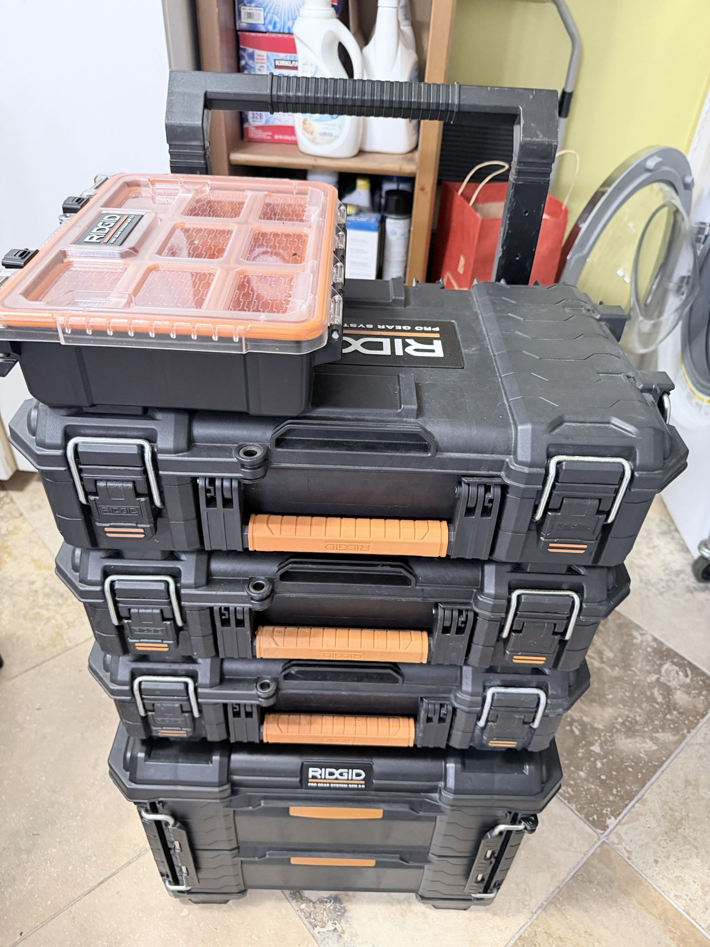Rigid Pro Gear System Gen 2.0 2 Drawer & 3 boxes