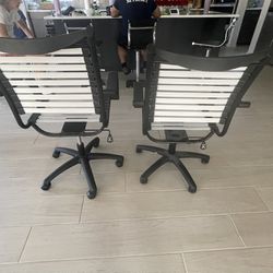 2 Modern Office Chairs 