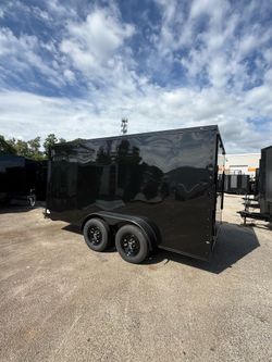Trailer enclosed  7 x 14 polycore 0.80. It’s Titanium, Cargo polycore