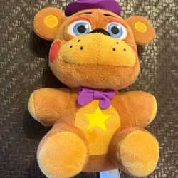 FUNKO FNAF ROCKSTAR FREDDY PLUSH PIZZA SIMULATOR AUTHENTIC