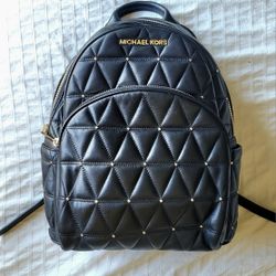 Michael Kors  Black Backpack