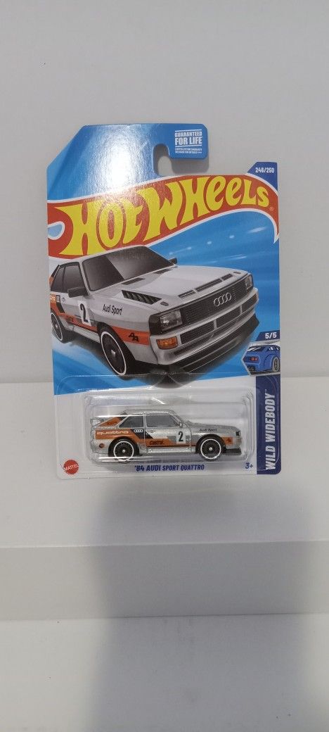 Hot Wheels π₯ πΆ 84 Audi Sport Quattro Regular treasure hunt.