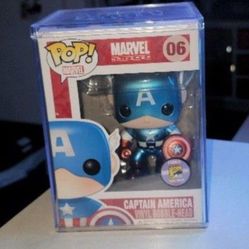 Captain America SDCC 2014 METALLIC EXCLUSIVE